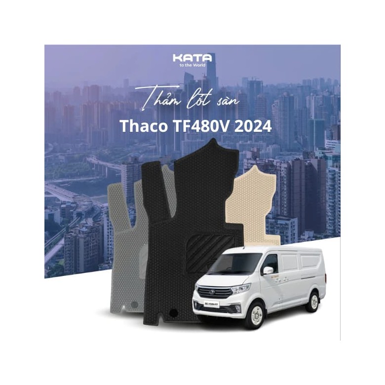 Thảm Lót Sàn Ô Tô Tải Thaco TF480V 